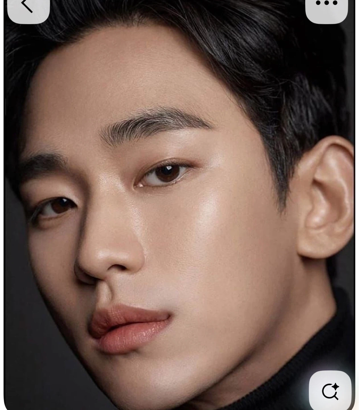 남자 메이크업 모델
