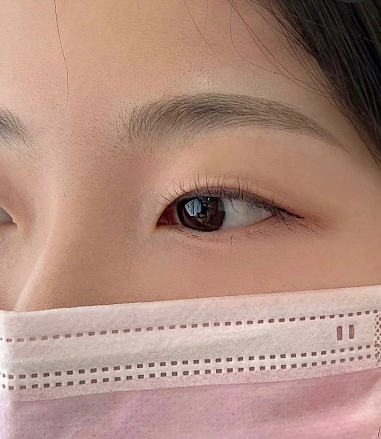 자연스러운 눈썹 포트폴리오 모델 구합니다