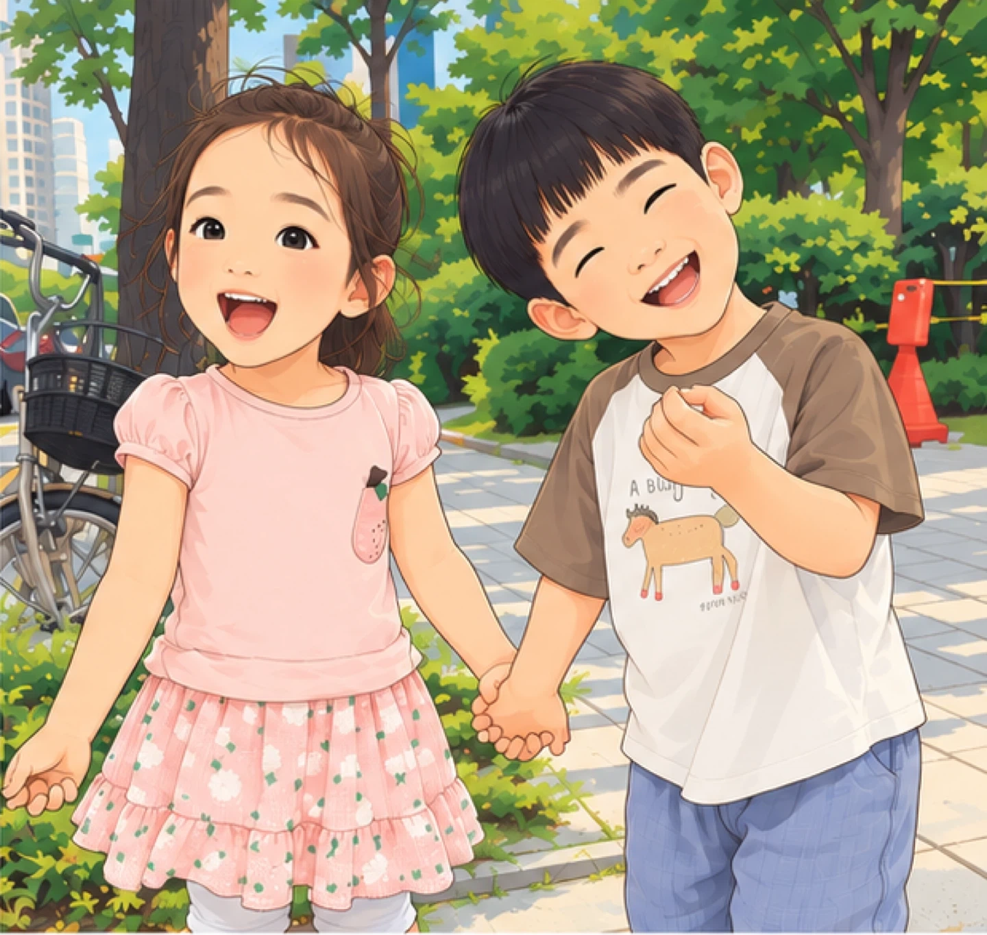 남녀 쌍둥이 등원 도우미 이모님 구합니다.