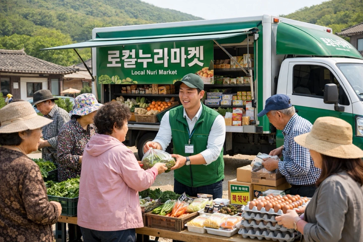 로컬누리마켓 이동상점에서 함께 일할실 분을 찾습니다!