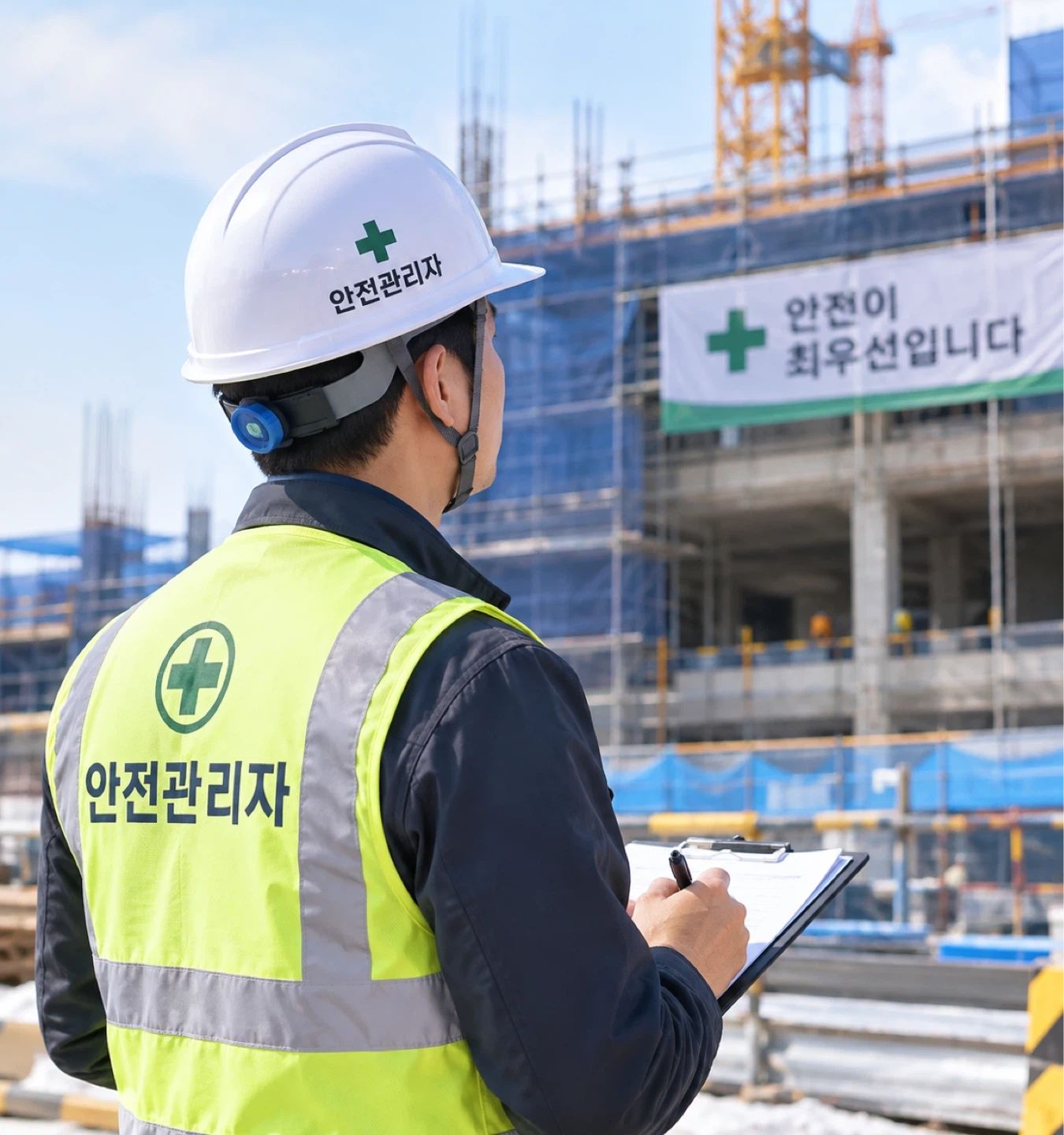 백산개발(주) 건설현장 안전관리자 모집