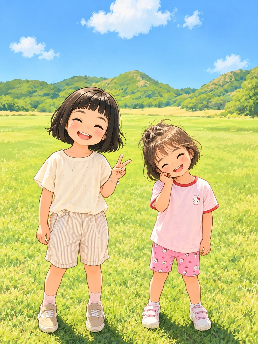5살, 3살 자매 등원, 하원 도와주실분 모십니다.