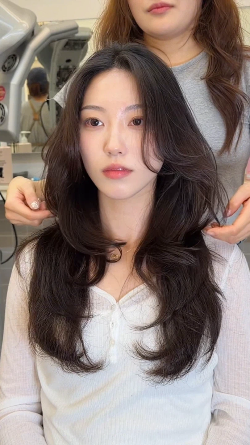 퍼스널 레이어드 펌 모델 구함