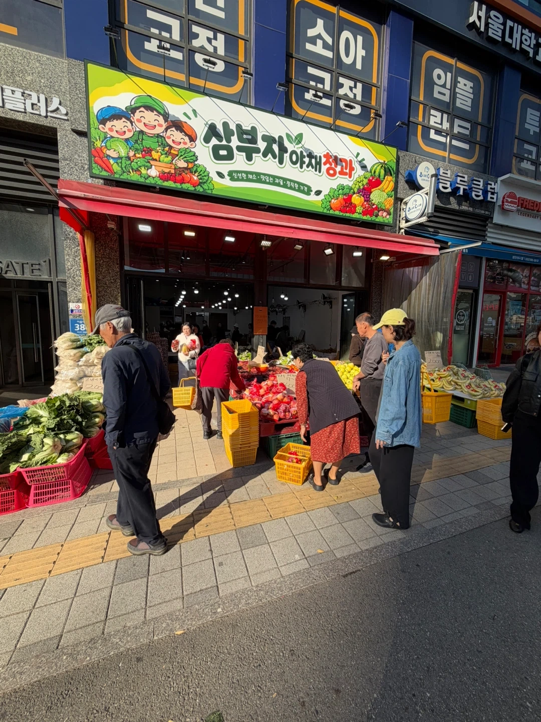 아라동청과 야채소분해주실 경력있으신 이모구합니다