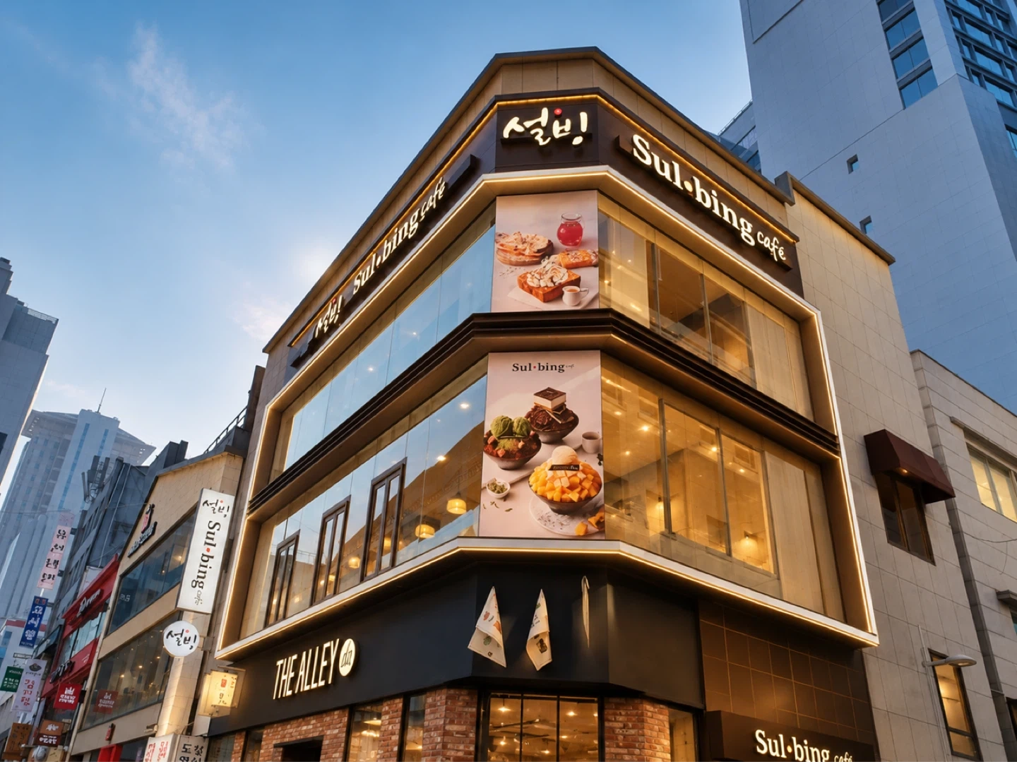 설빙 명동점 마감 아르바이트 모집