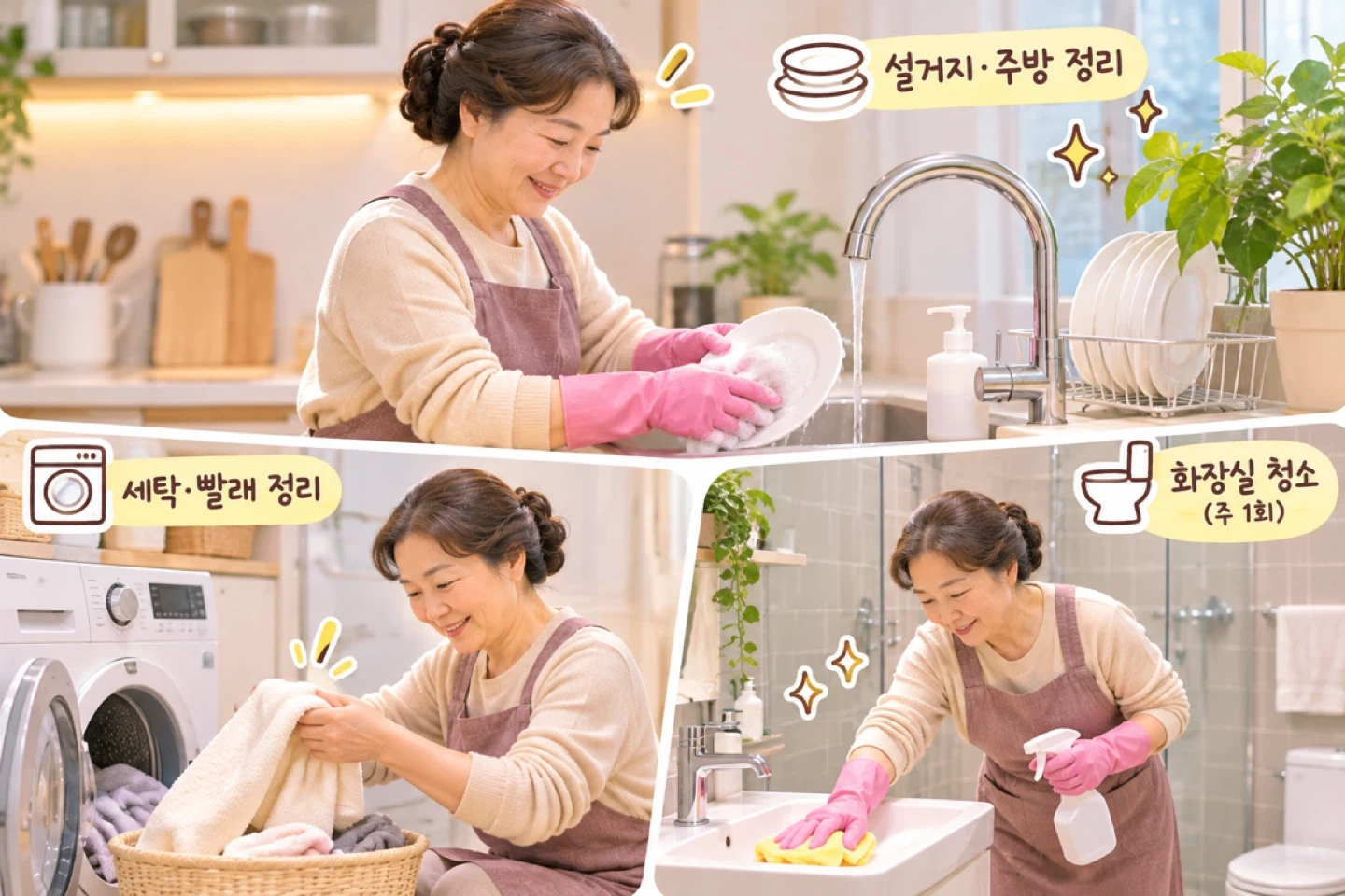 가사 및 아기 돌봄 도와주실 분 모집합니다!!!