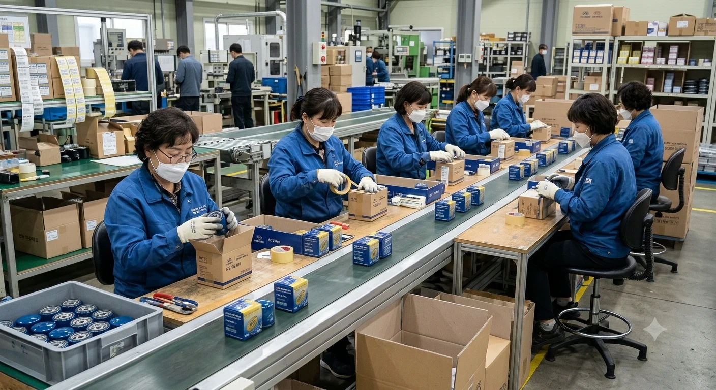 서운산업단지/차량용필터/작은제품/입좌식포장검사