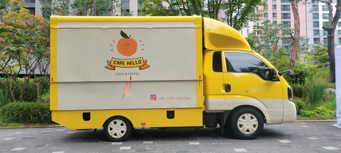 급))예천 커피트럭에서 함께 즐겁게 일해요(보건증 필수