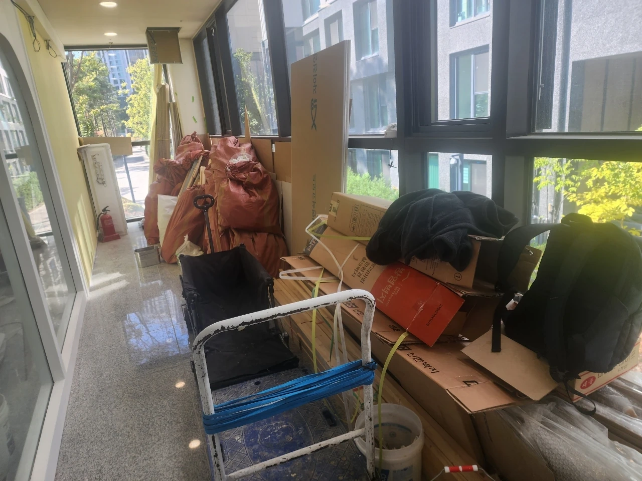 오늘 2:15분 짐 옮기기
