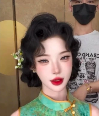 할로윈 중국 올림머리 해주실 분!