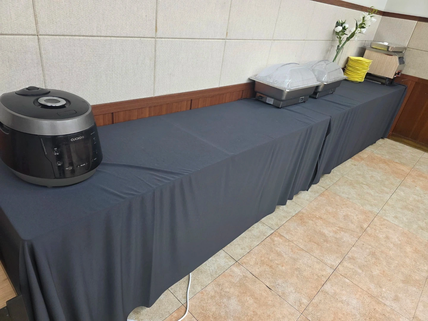 구내식당 조식 담당자 구해요(오전6시~오전9시)