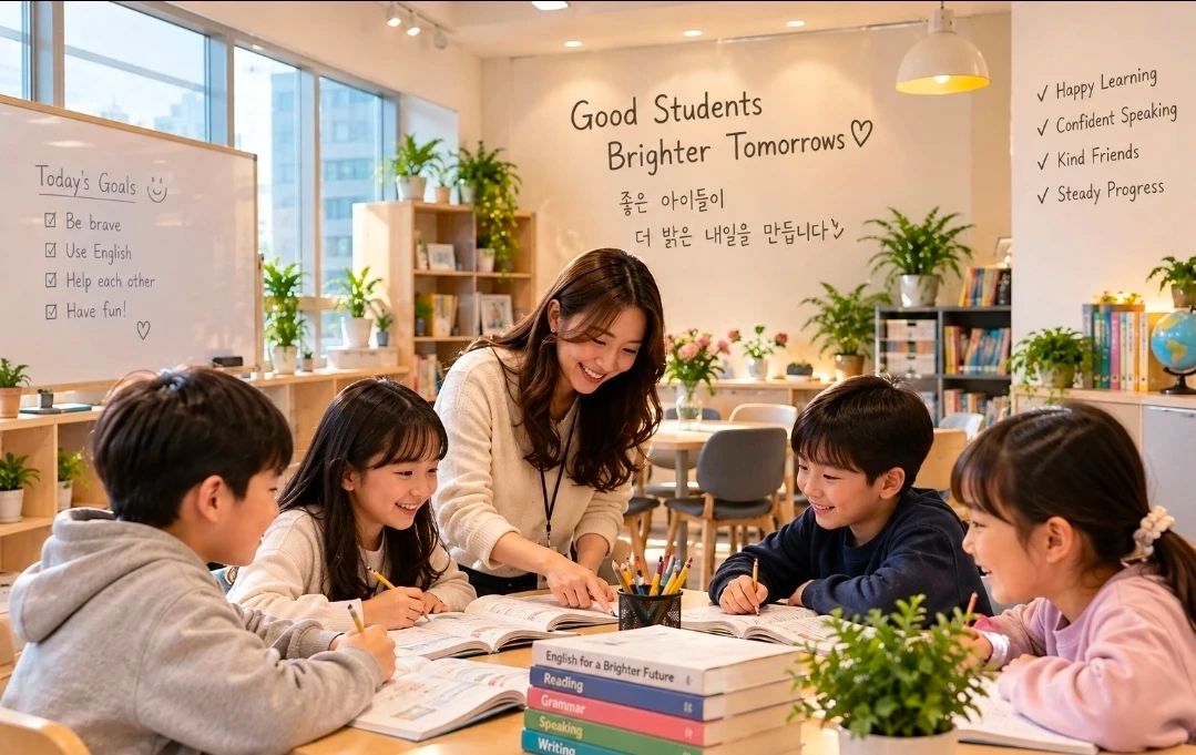 영어학원 조교