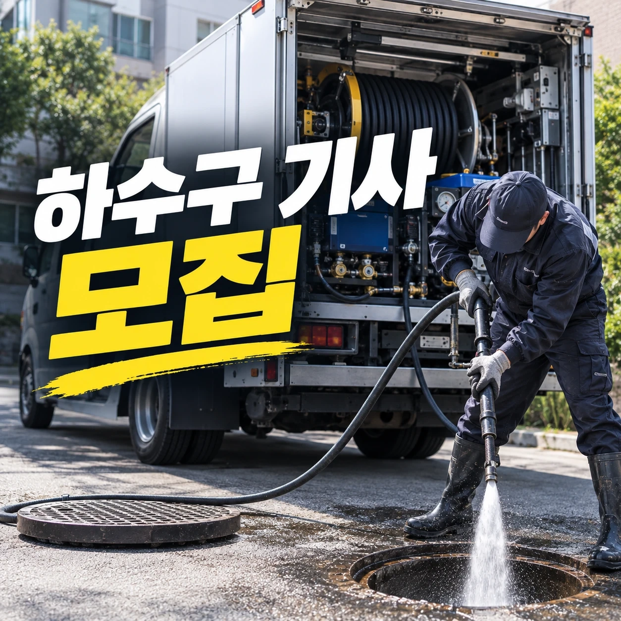 수도권 서울경기 하수구기사 모집 초보가능