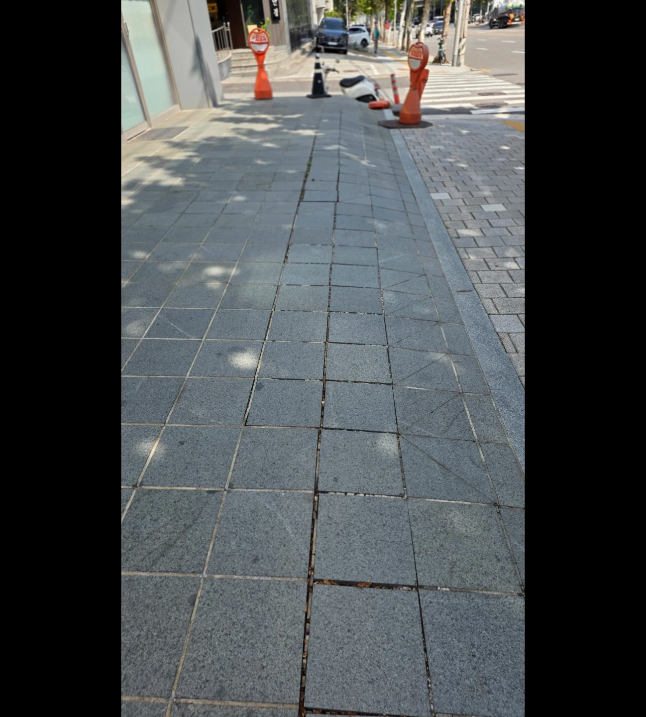 주차장바닥타일시공