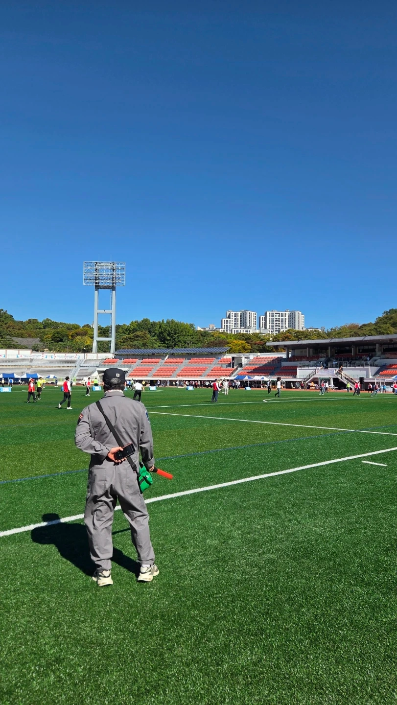 대학교축제행사장청소