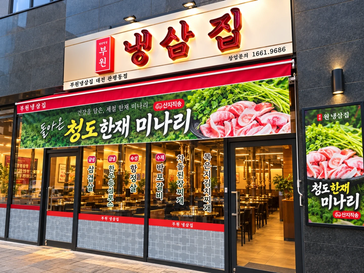 용산동 부원냉삼집 (직원모집)