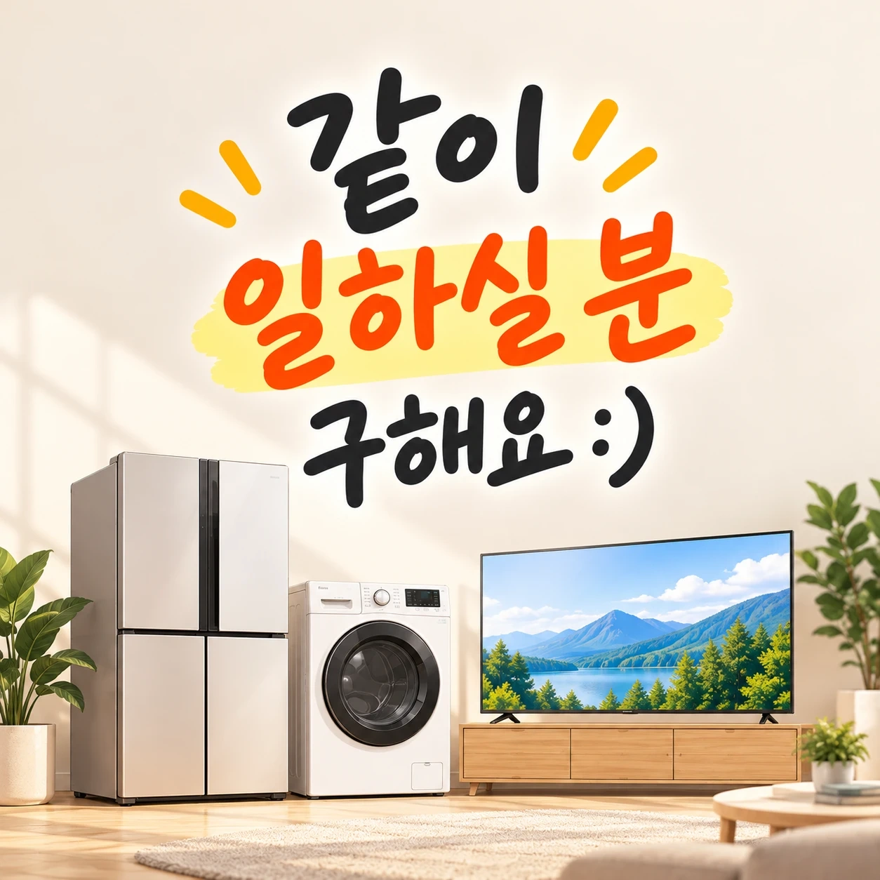 LG전자 가전제품 설치기사 모집합니다