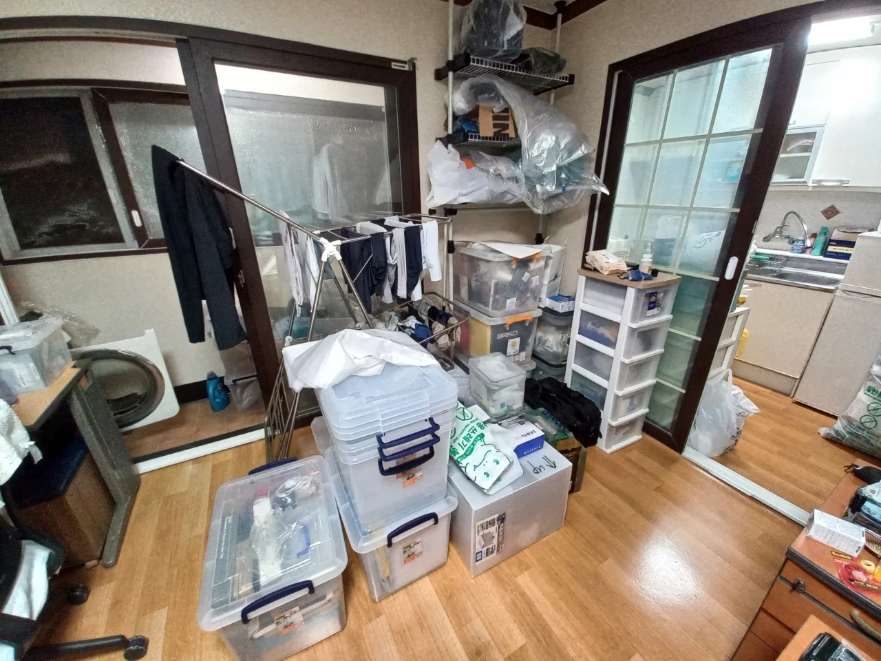 4층엘베>2층 계단이동