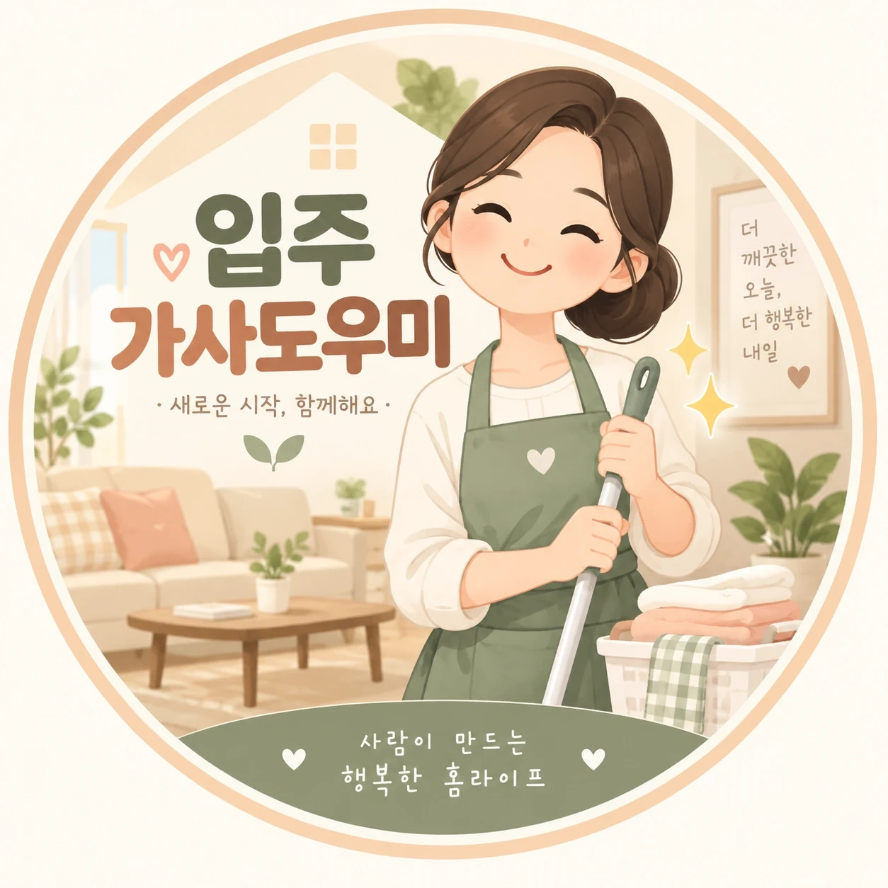 입주가사도우미님 채용