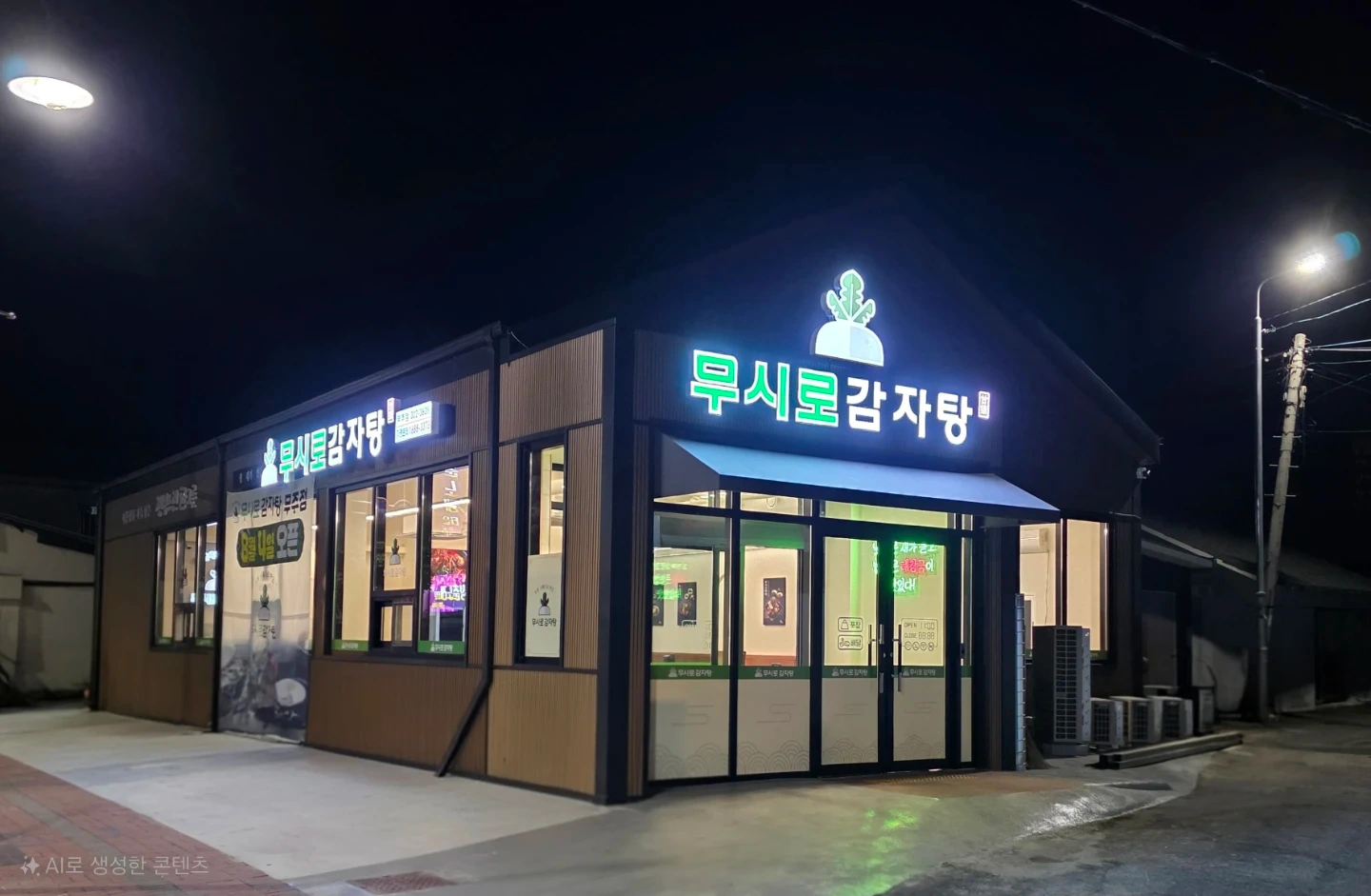 무시로감자탕 홀서빙 구합니다.