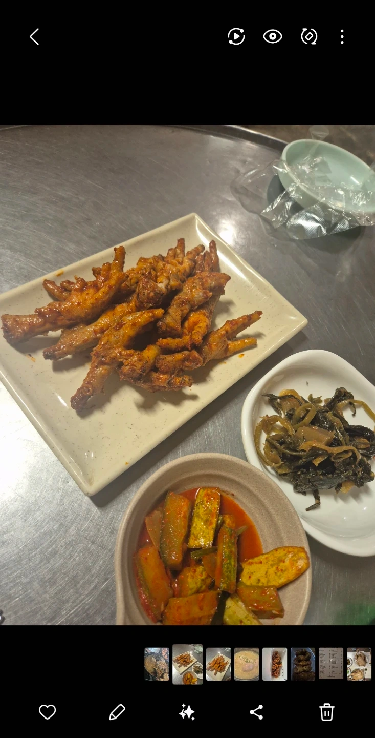 송탄출장소 쪽에서 음식 주문 및 픽업후 배달(평택역부근