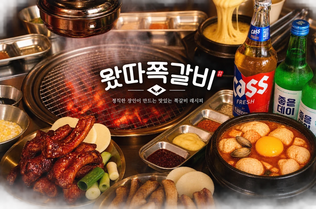 동래역 왔따쪽갈비 홀매장 직원
