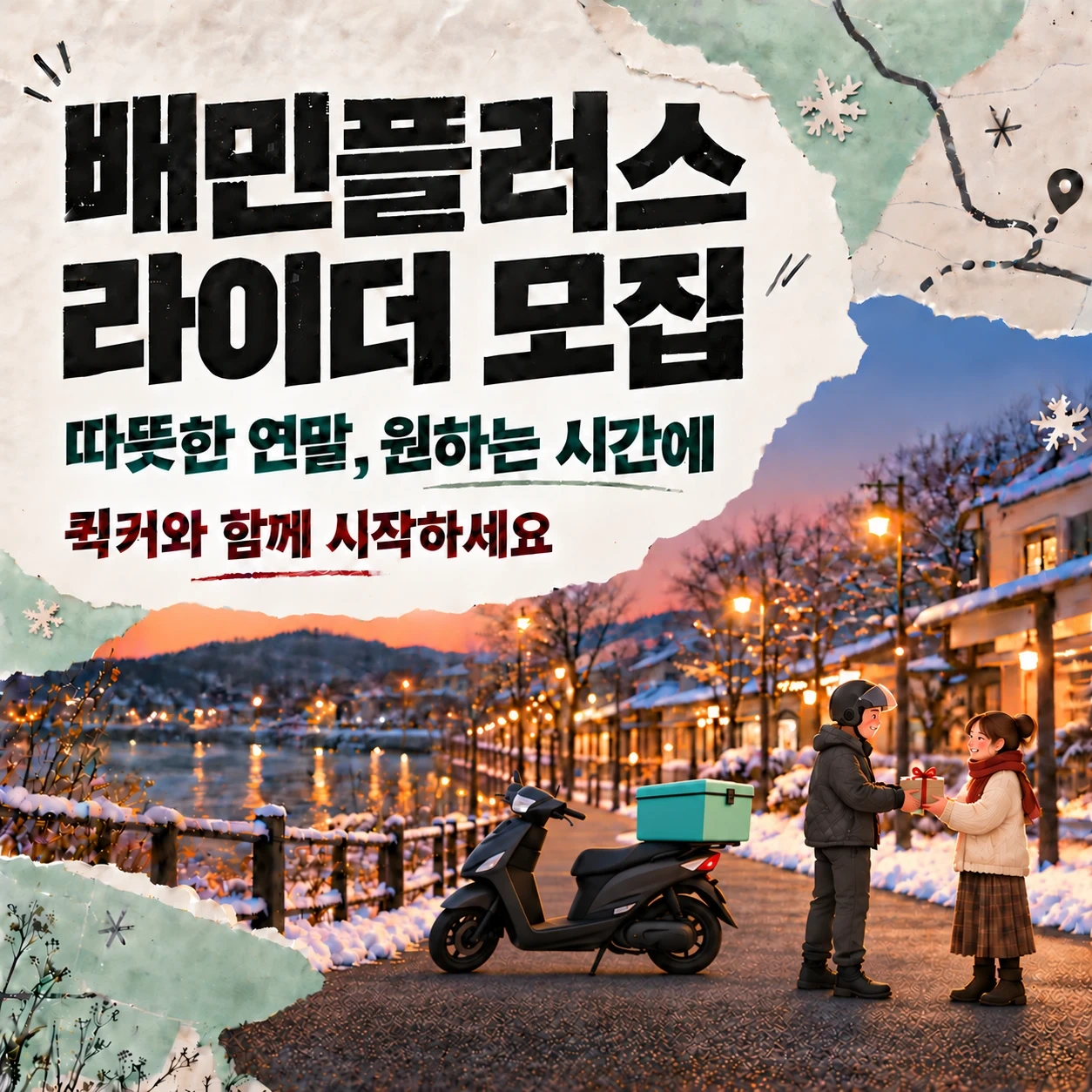 배민커넥트 비즈 l 배민플러스 라이더 모집