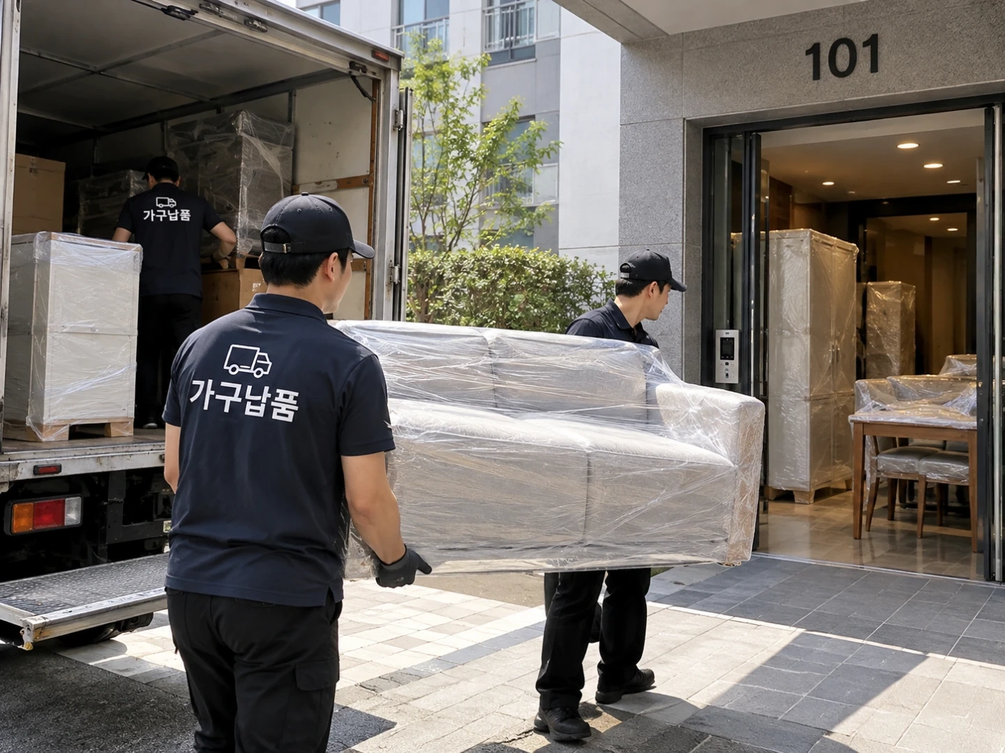 가구 납품 배치 아르바이트