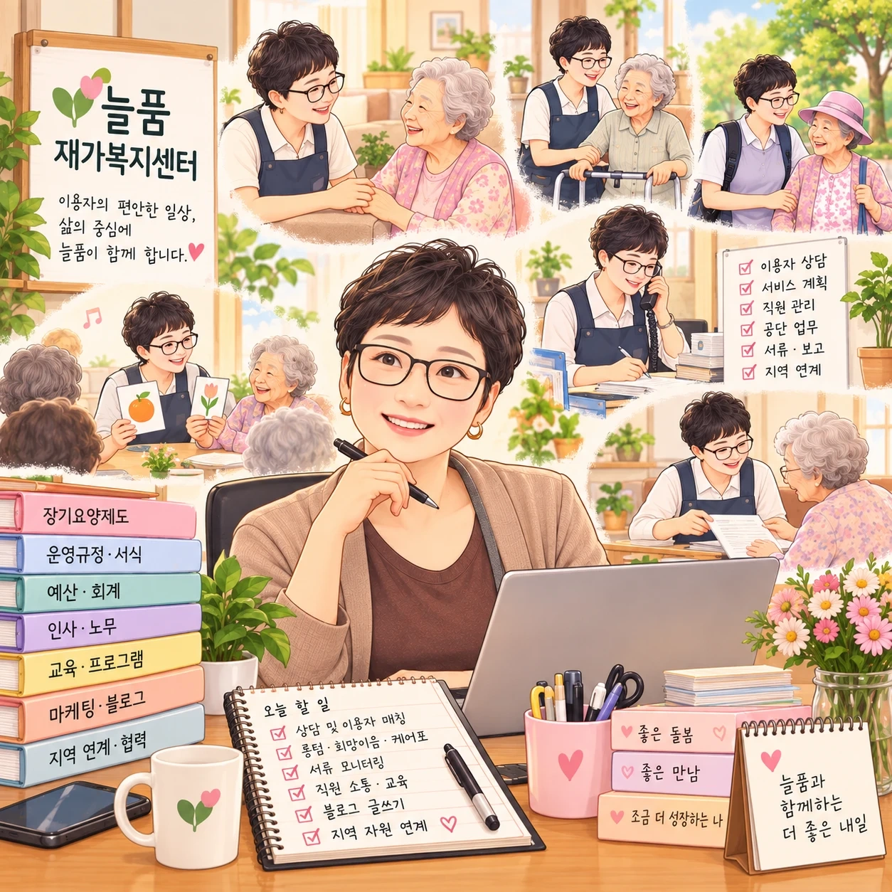 주안5동 방문요양보호사 모십니다
