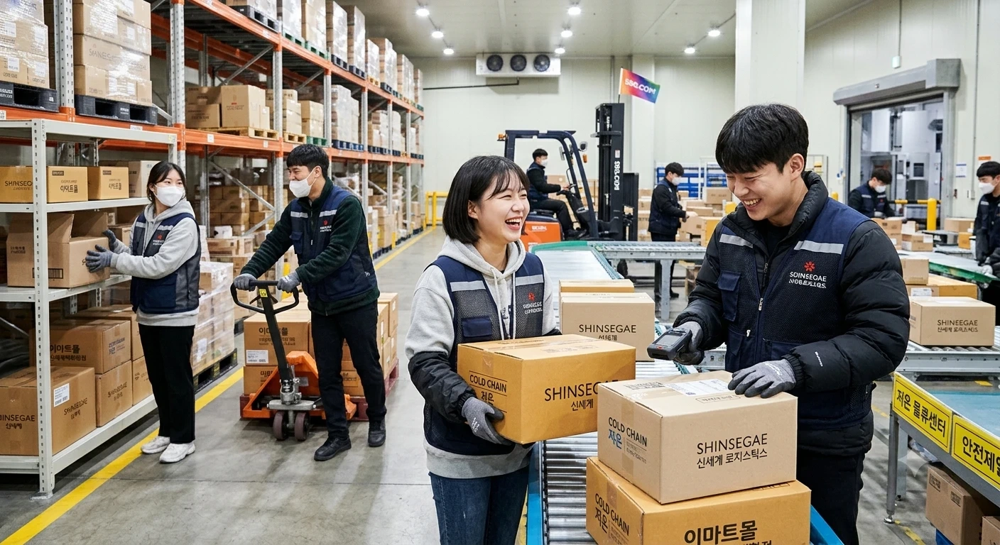 오늘 가능 신세계 저온물류센터 꿀알바