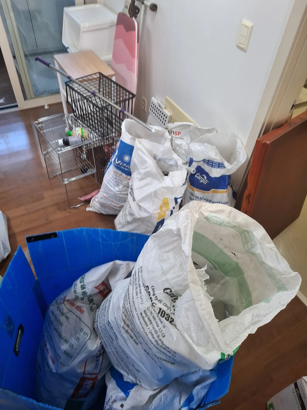 빌라2층 짐옮기기