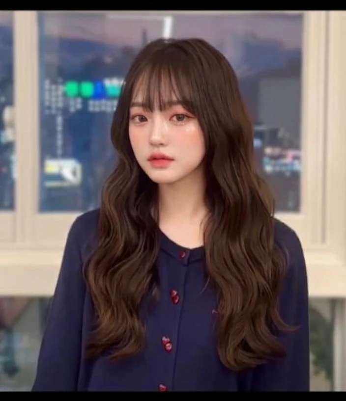 레이어드펌 헤어모델 구합니다