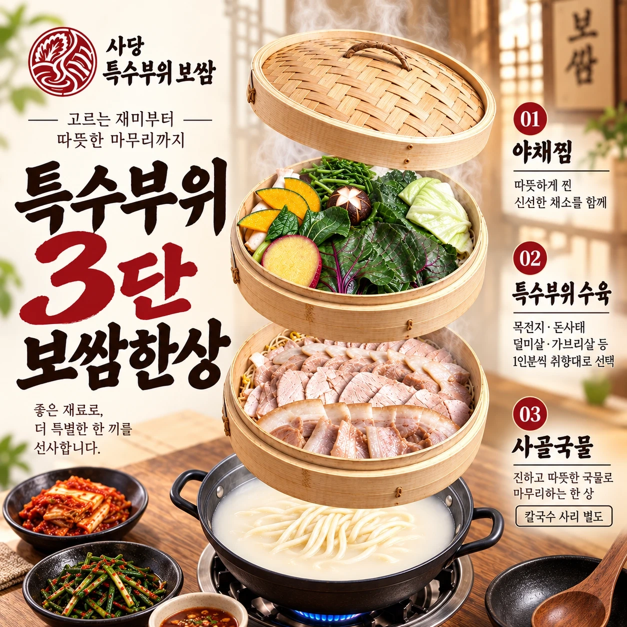 사당특수부위보쌈 (주방직원) 채용 건