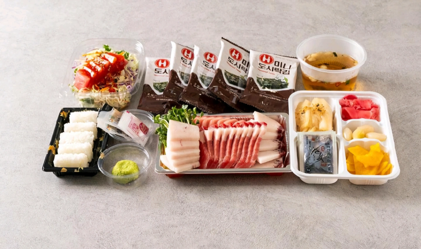 영업전 재료포장 및 준비알바