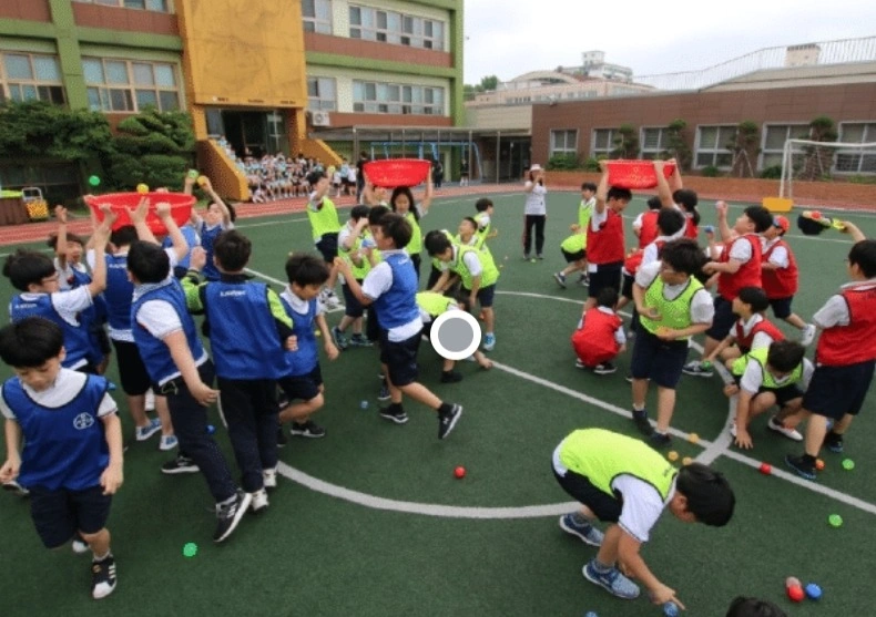 초등학교 체육대회 행사스탭