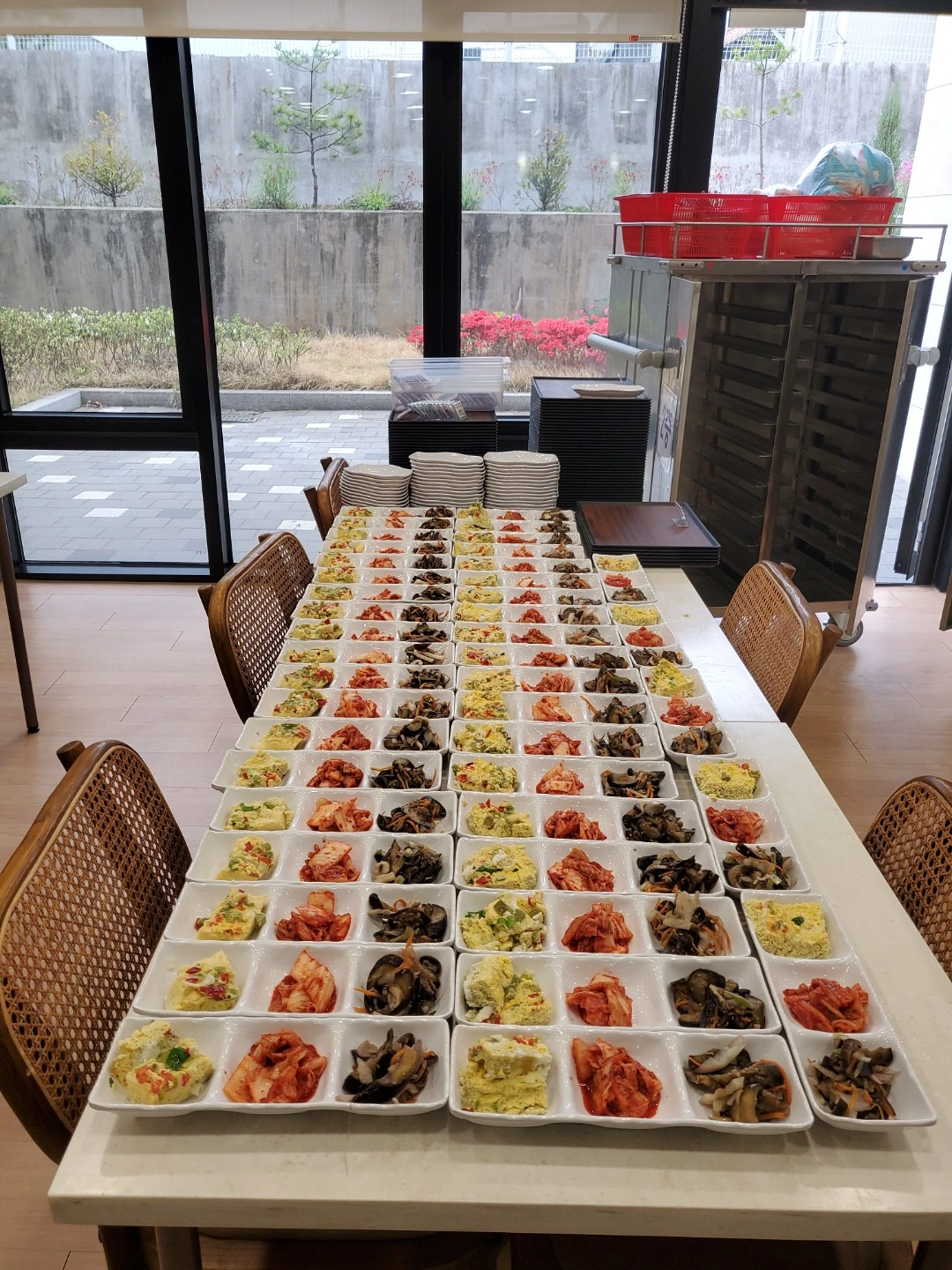 주방보조/셋팅 구해요.