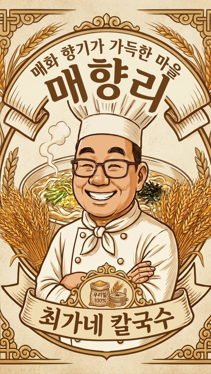 완당칼국수 서빙,주방보조 구함!