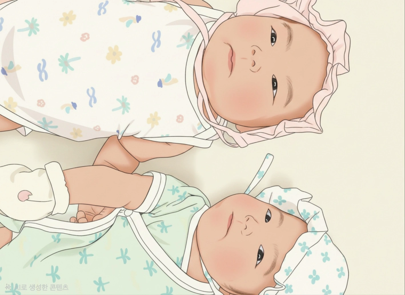 5갤 쌍둥이 여아 아이돌봄 도우미 모집합니다