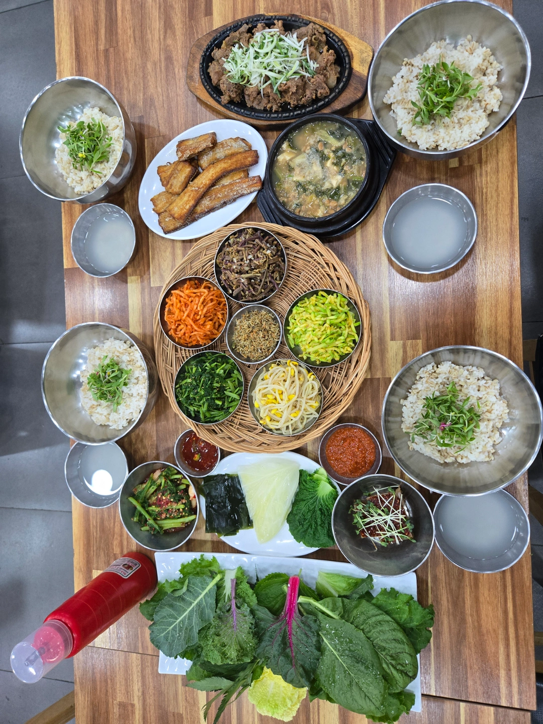 하하보리밥 주말 홀서빙 구해요.