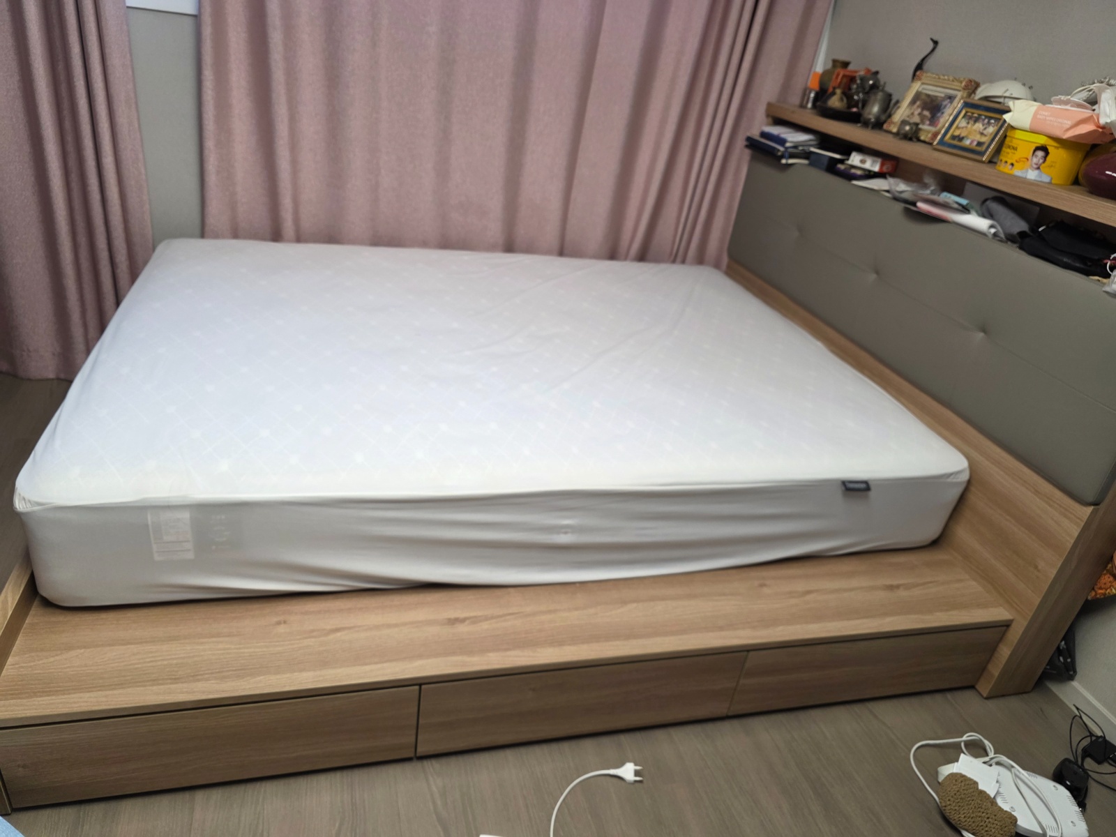 퀸사이즈 메트리스와 프레임 분해해서 이동  차량소유자 공고 썸네일