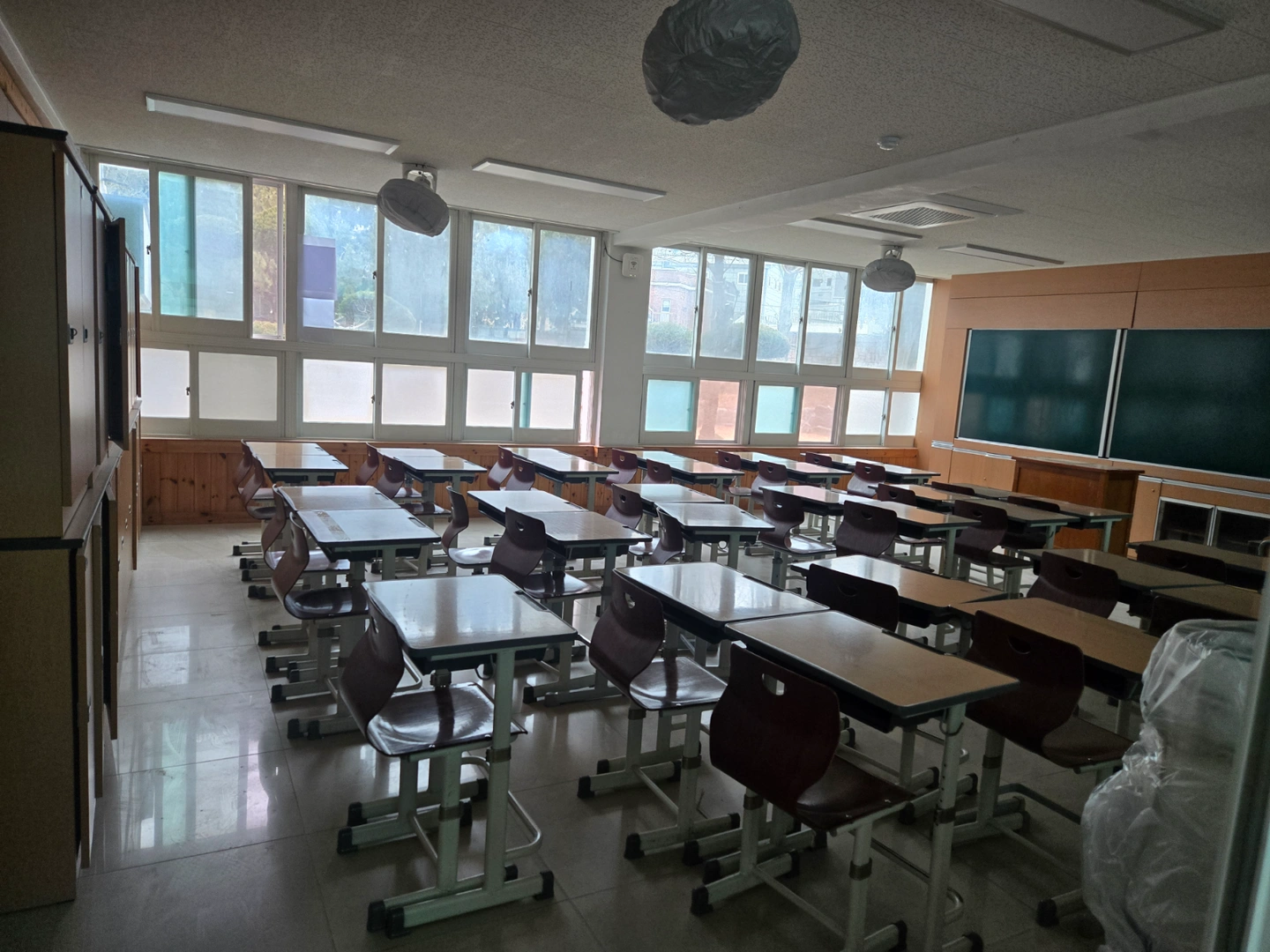 울산공고 학교청소