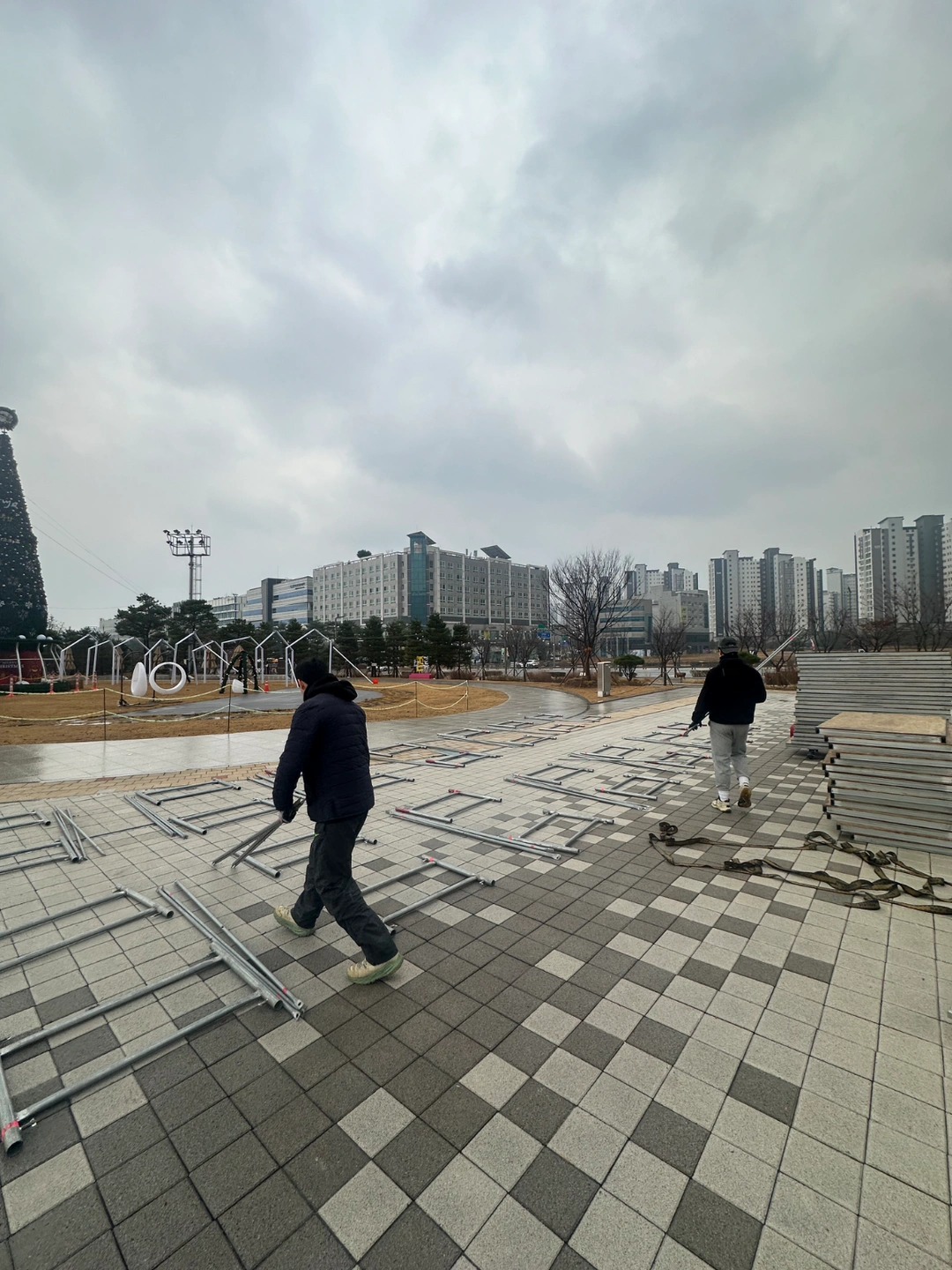 무대설치보조