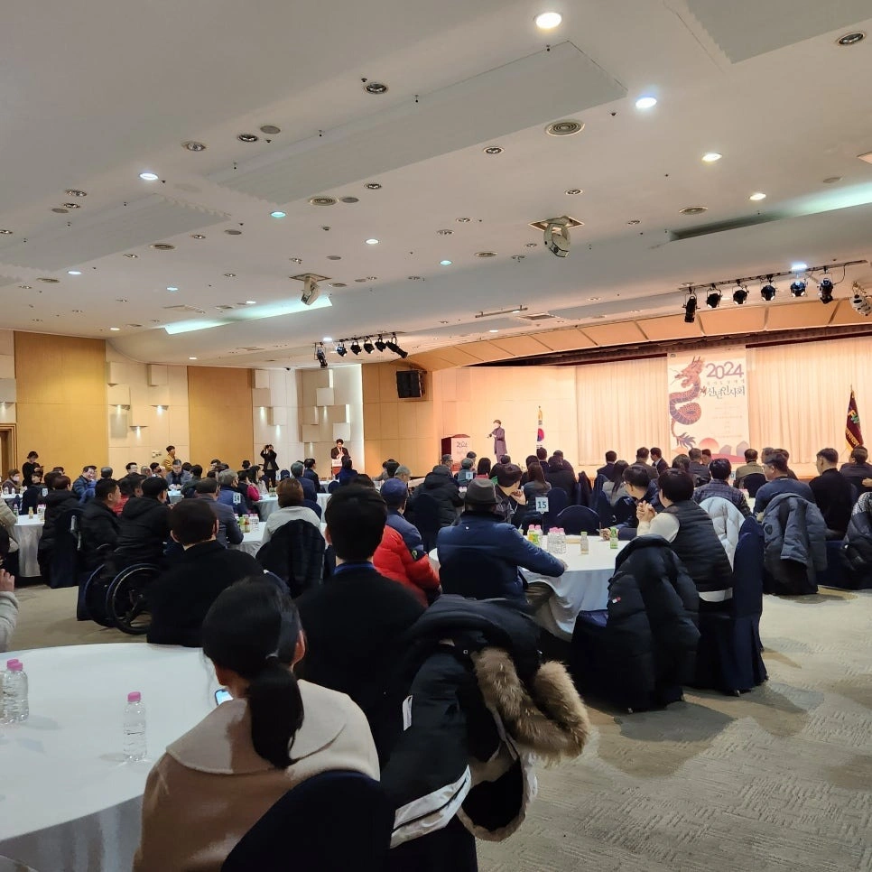 행사 스태프 신년인사회 운영 인력