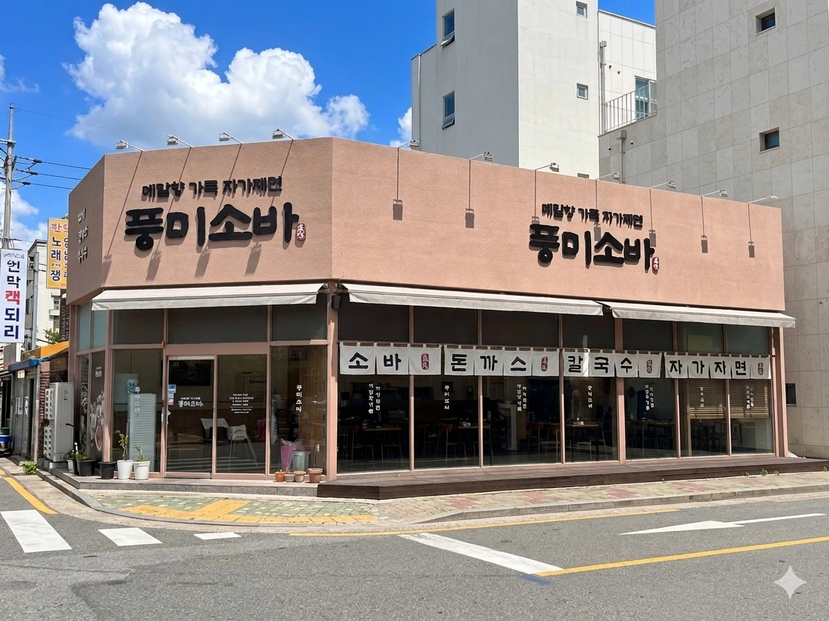 풍미소바 주방직원 급여320만원