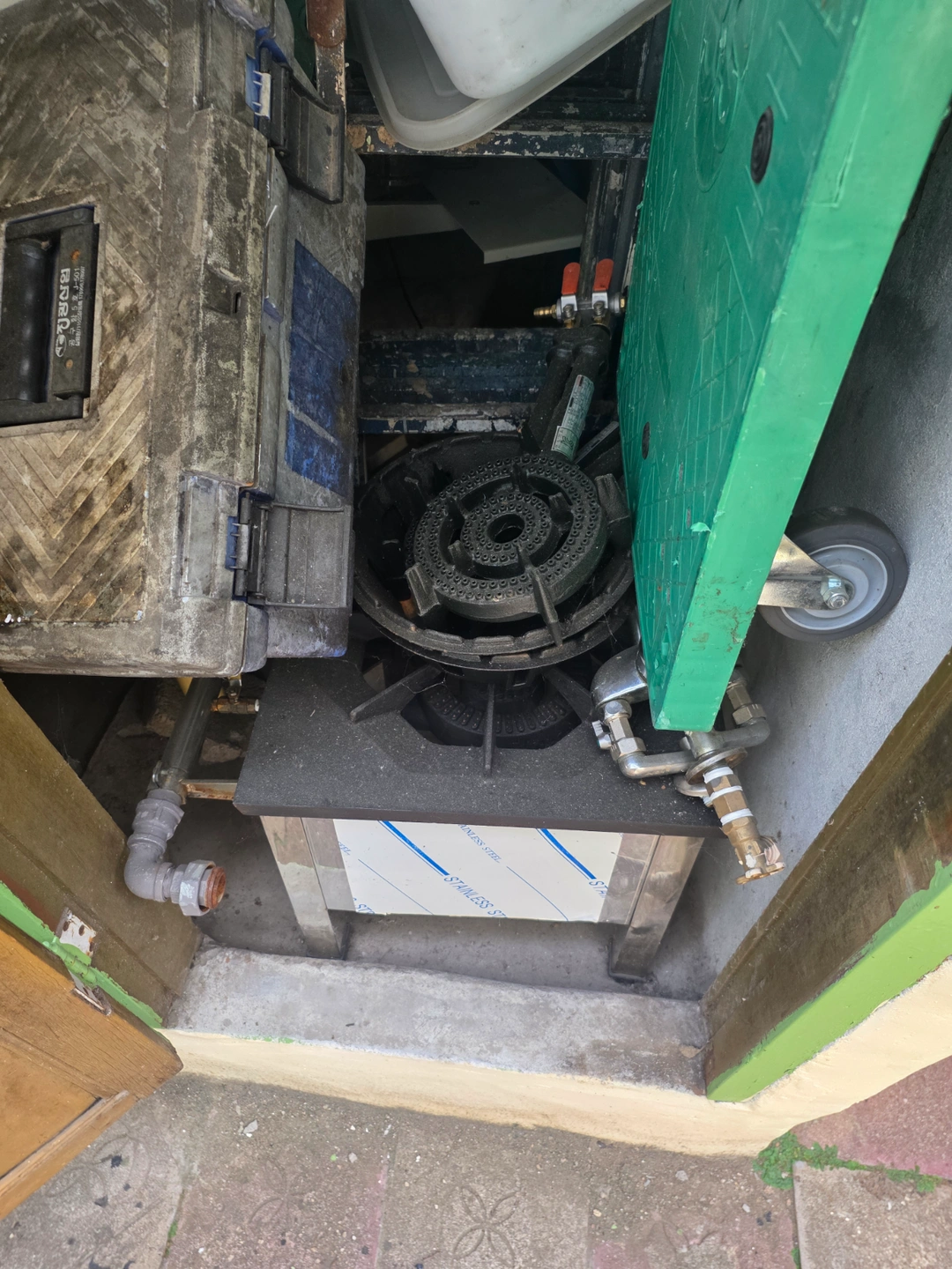 LPG 가스연결