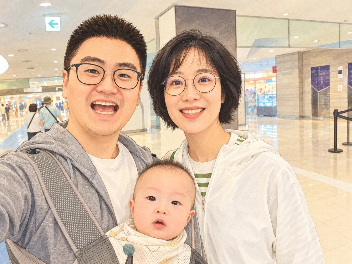 10개월 남자아기 입주시터 모십니다