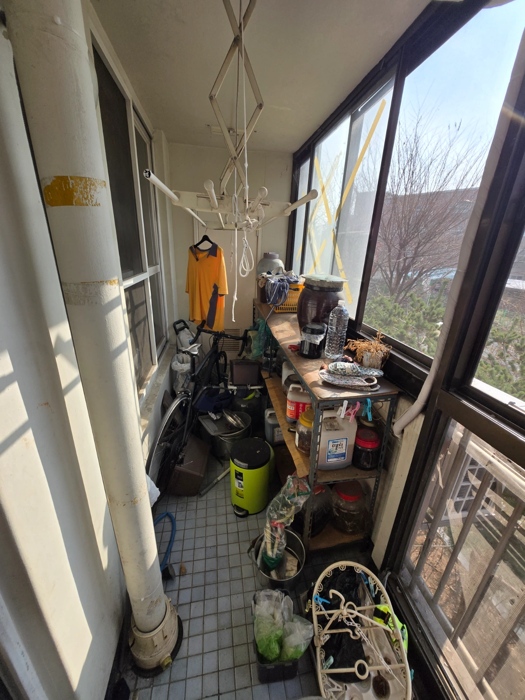 베란다 짐 옮겨주실분 (엘베0)