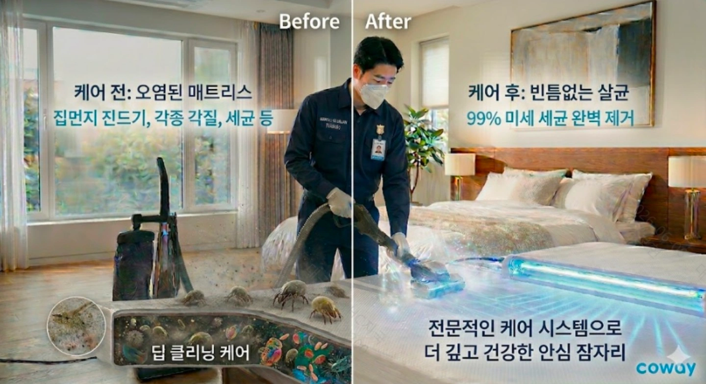 (주)코웨이 매트리스관리 홈케어닥터 모집 강서구,진해구