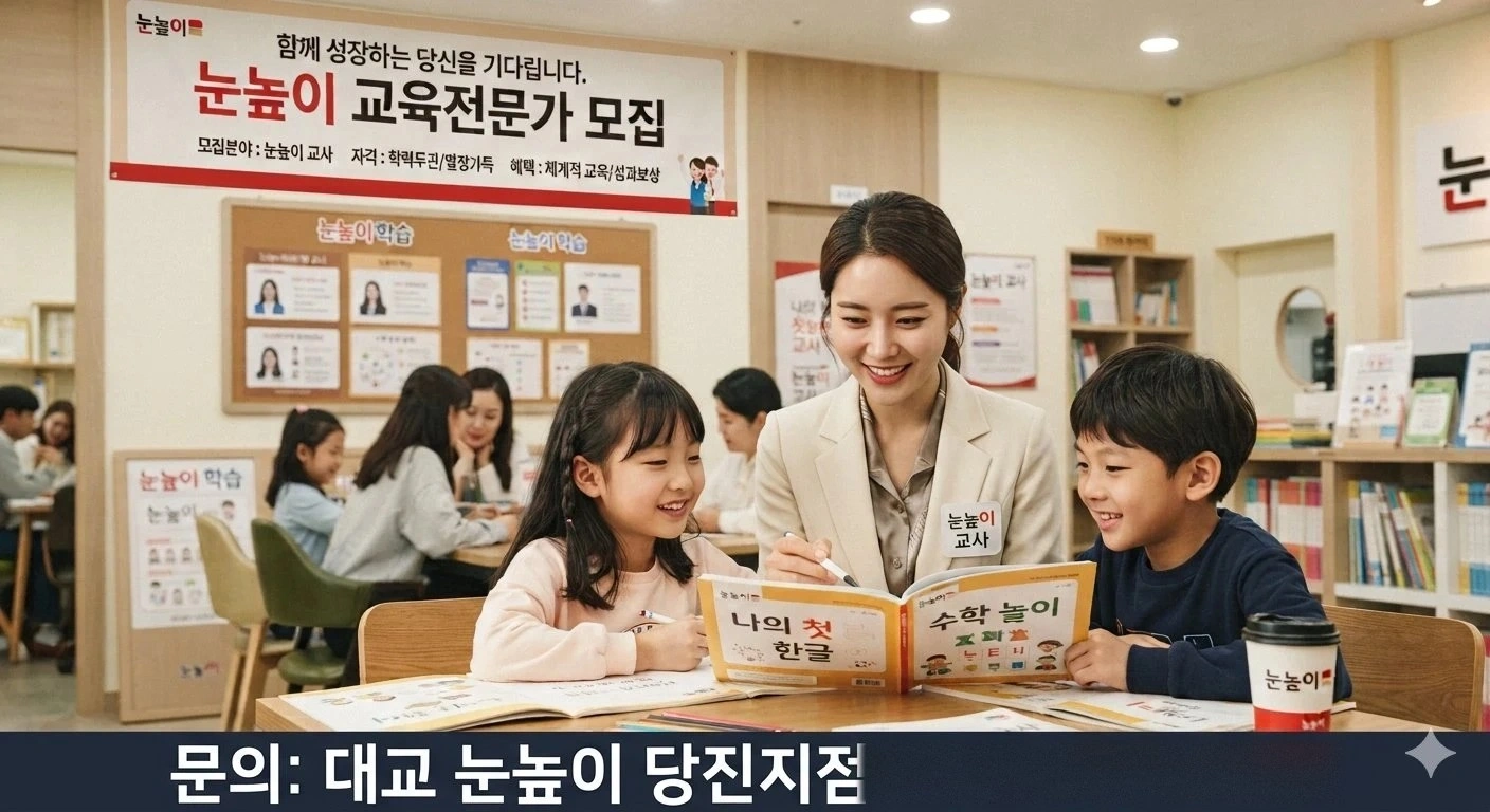 눈높이에서 선생님을 찾고 있어요!!!