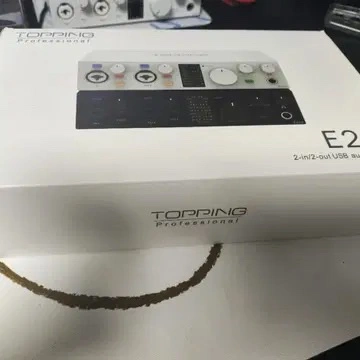 Topping e2x2 세팅 도와주길 분
